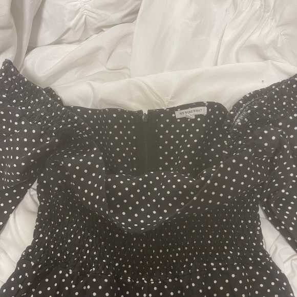 WeWoreWhat Smoked Linen Romper - Picture 1 of 4